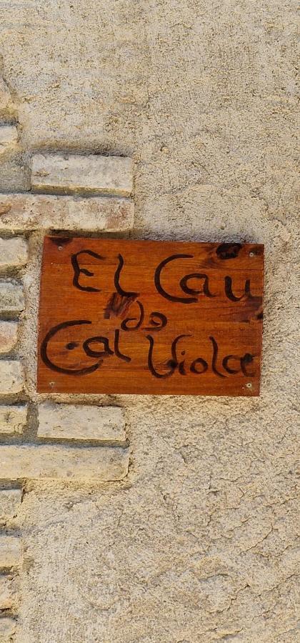 El Cau De Cal Viola Lägenhet Torroja Exteriör bild